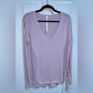 Lululemon Athletica  V-Neck sweater Blouse